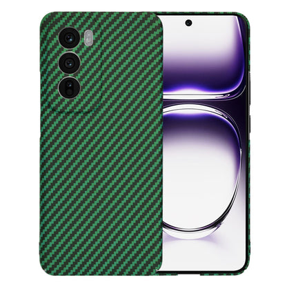 Deksel for Oppo Reno12, Techsuit, Carbonite FiberShell, Grønn