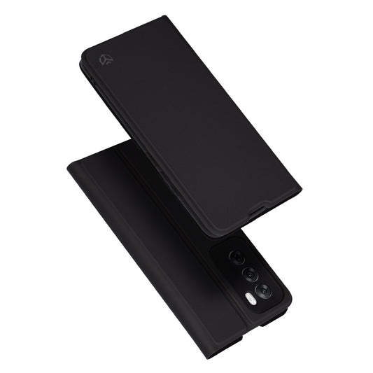 Deksel til Oppo Reno12, Techsuit, Magskin Book, Svart