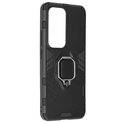 Deksel for Oppo Reno12, Techsuit, Shield, Svart