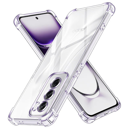 Deksel for Oppo Reno12, Techsuit, Støtsikker Klar, Transparent