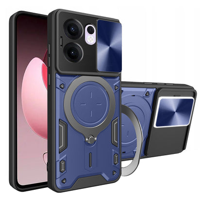 Deksel til Oppo Reno13 FS 5G / Reno13 F 4G / Reno13 F, Techsuit, CamGuard Pro, Blå