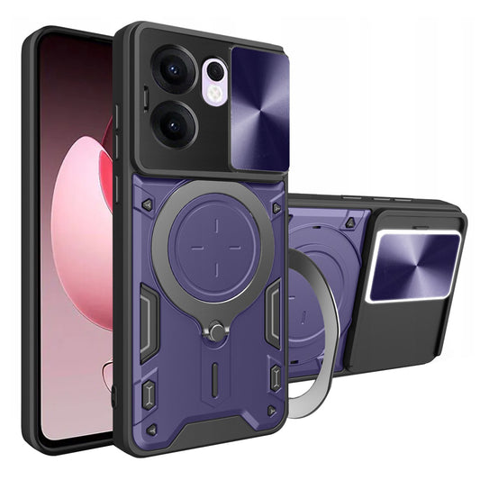 Deksel for Oppo Reno13 FS 5G / Reno13 F 4G / Reno13 F, Techsuit, CamGuard Pro, Lilla