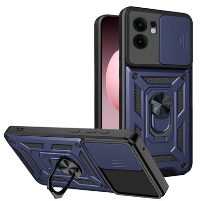 Deksel for Oppo Reno13 FS 5G / Reno13 F 4G / Reno13 F, Techsuit, CamShield, Blå