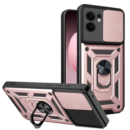 Deksel for Oppo Reno13 FS 5G / Reno13 F 4G / Reno13 F, Techsuit, CamShield, Rosa
