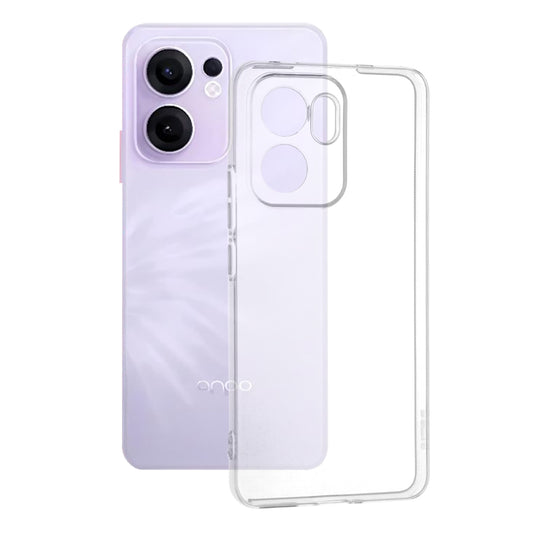 Deksel for Oppo Reno13 FS 5G / Reno13 F 4G / Reno13 F, Techsuit, Klar, Transparent