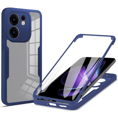 Deksel for Oppo Reno13 FS 5G / Reno13 F 4G / Reno13 F, Techsuit, ColorVerse 360, Blå