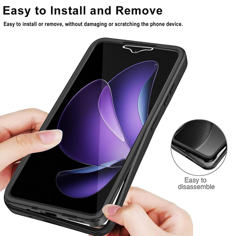 Deksel for Oppo Reno13 FS 5G / Reno13 F 4G / Reno13 F, Techsuit, ColorVerse 360, Blå