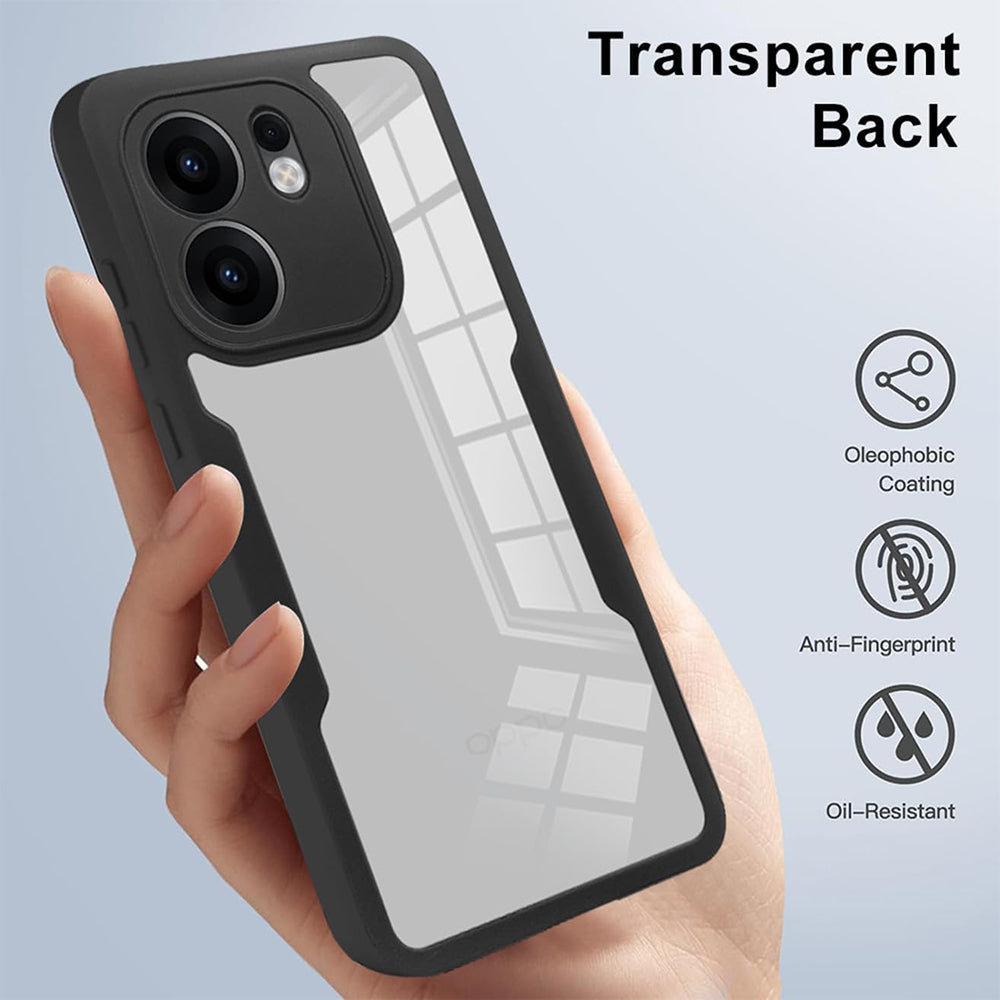Deksel for Oppo Reno13 FS 5G / Reno13 F 4G / Reno13 F, Techsuit, ColorVerse 360, Blå