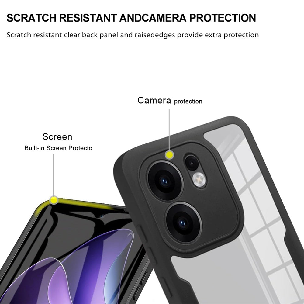 Deksel for Oppo Reno13 FS 5G / Reno13 F 4G / Reno13 F, Techsuit, ColorVerse 360, Lilla