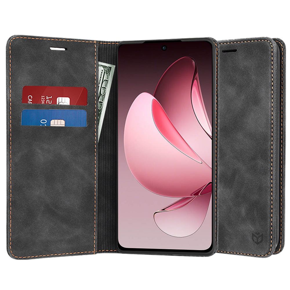 Deksel til Oppo Reno13 FS 5G / Reno13 F 4G / Reno13 F, Techsuit, Confy, Svart