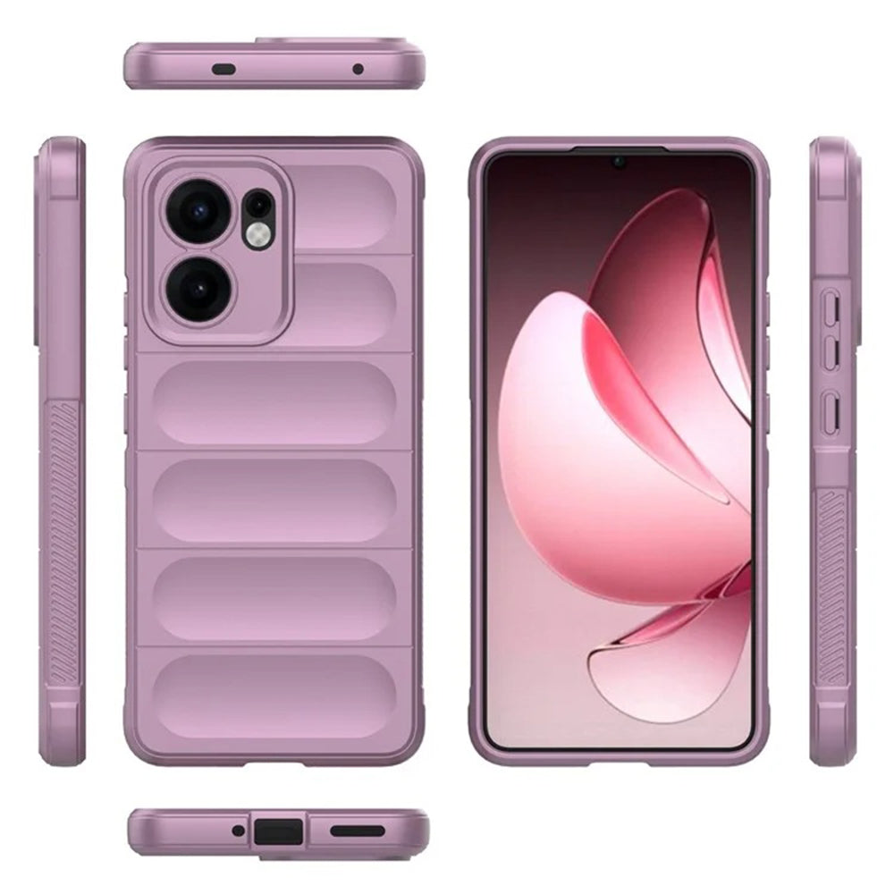 Deksel for Oppo Reno13 FS 5G / Reno13 F 4G / Reno13 F, Techsuit, Magic Shield, Rød