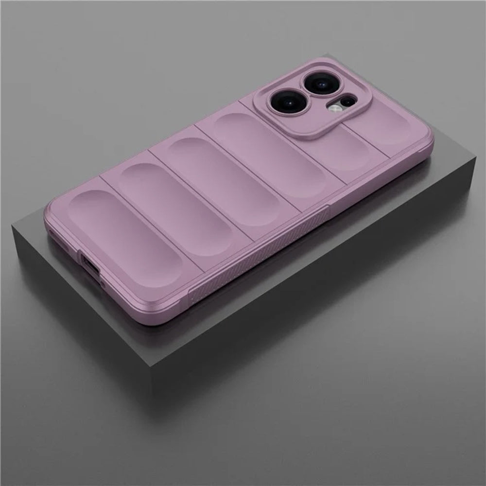 Deksel for Oppo Reno13 FS 5G / Reno13 F 4G / Reno13 F, Techsuit, Magic Shield, Rød