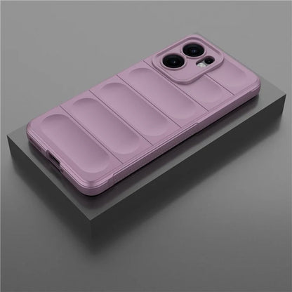 Deksel for Oppo Reno13 FS 5G / Reno13 F 4G / Reno13 F, Techsuit, Magic Shield, Rød
