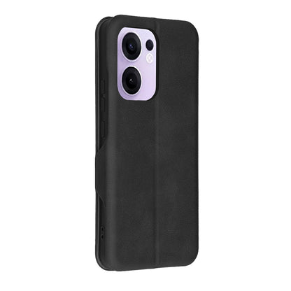 Deksel for Oppo Reno13 FS 5G / Reno13 F 4G / Reno13 F, Techsuit, Safe Wallet Plus, Svart