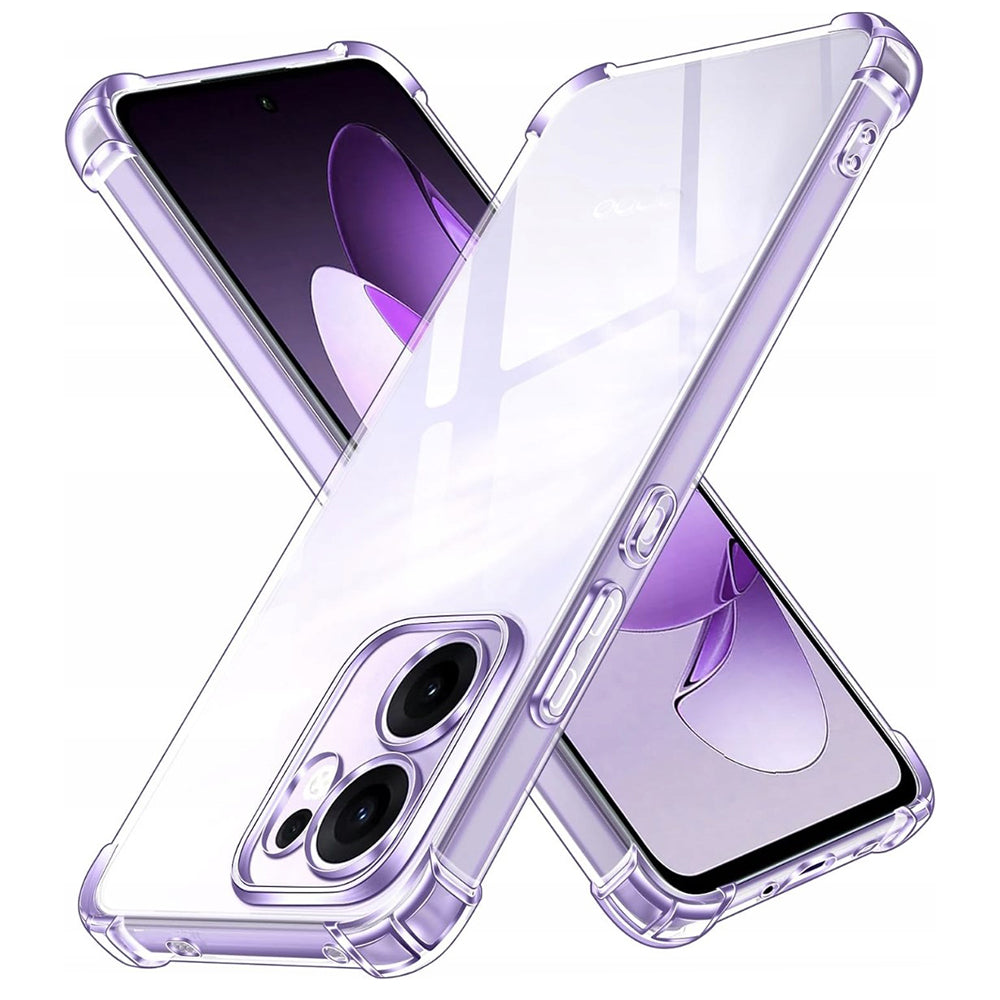 Deksel til Oppo Reno13 FS 5G / Reno13 F 4G / Reno13 F, Techsuit, støtsikker klar, gjennomsiktig