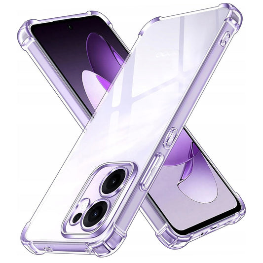 Deksel til Oppo Reno13 FS 5G / Reno13 F 4G / Reno13 F, Techsuit, støtsikker klar, gjennomsiktig