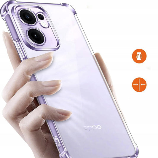 Deksel til Oppo Reno13 FS 5G / Reno13 F 4G / Reno13 F, Techsuit, støtsikker klar, gjennomsiktig