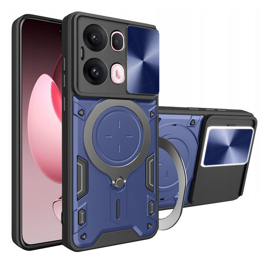 Deksel til Oppo Reno13 Pro, Techsuit, CamGuard Pro, Blå