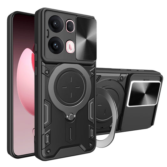 Deksel til Oppo Reno13 Pro, Techsuit, CamGuard Pro, Svart