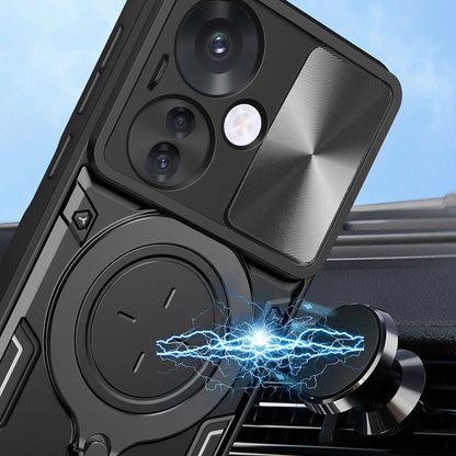 Deksel til Oppo Reno13 Pro, Techsuit, CamGuard Pro, Svart