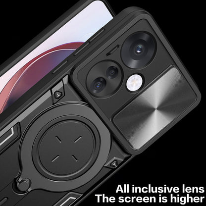 Deksel til Oppo Reno13 Pro, Techsuit, CamGuard Pro, Rød