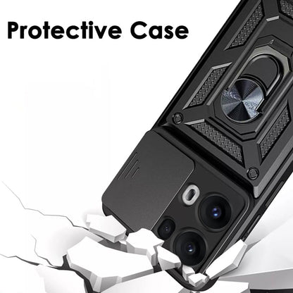 Deksel for Oppo Reno13 Pro, Techsuit, CamShield, Svart