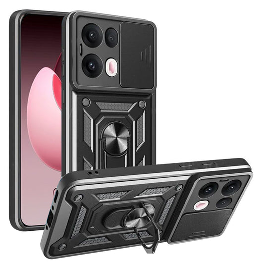 Deksel for Oppo Reno13 Pro, Techsuit, CamShield, Svart