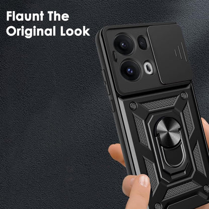Deksel til Oppo Reno13 Pro, Techsuit, CamShield, Rosa