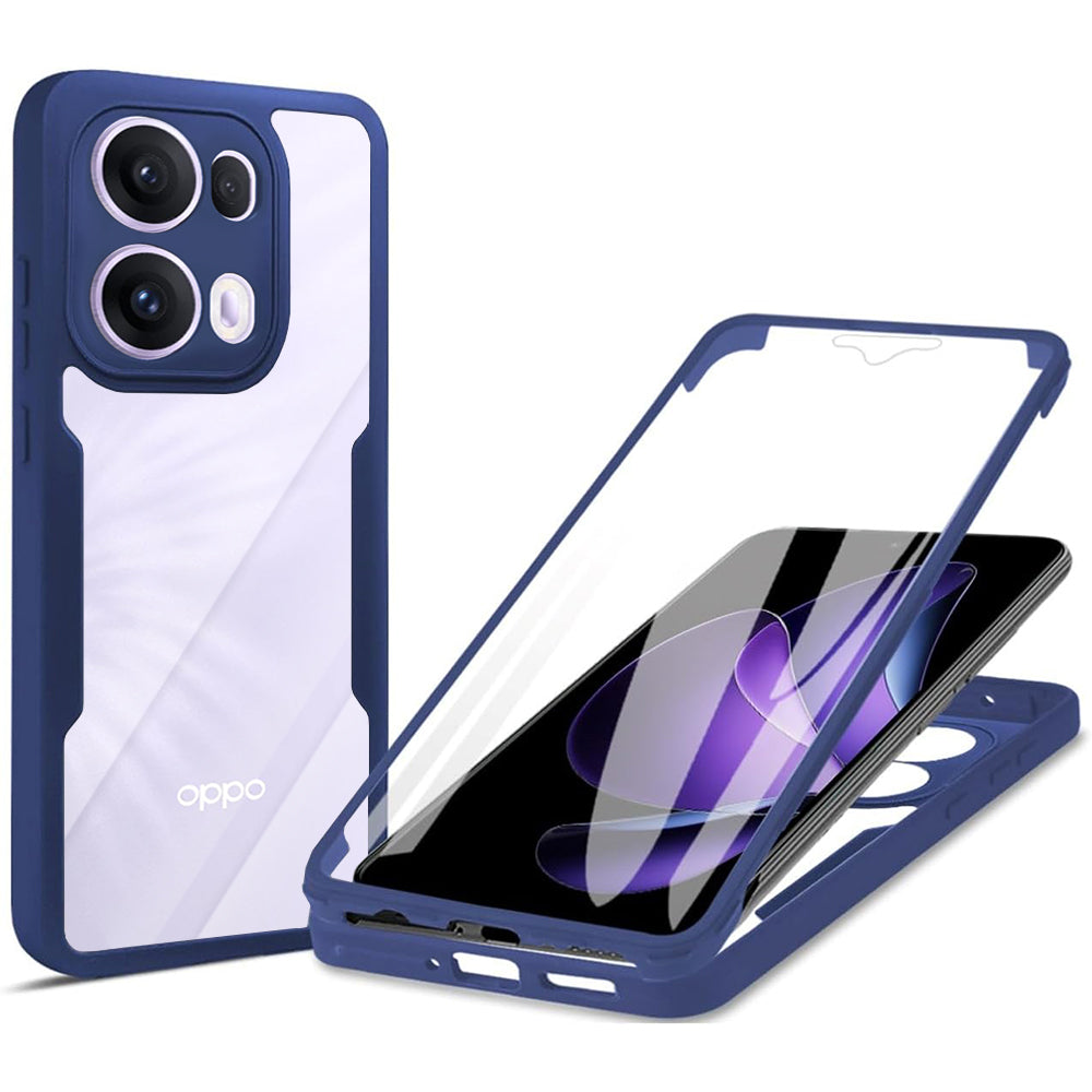Deksel til Oppo Reno13 Pro, Techsuit, ColorVerse 360, Blå