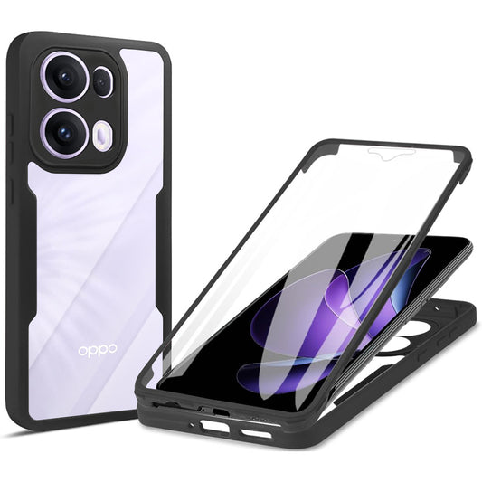 Deksel for Oppo Reno13 Pro, Techsuit, ColorVerse 360, Svart