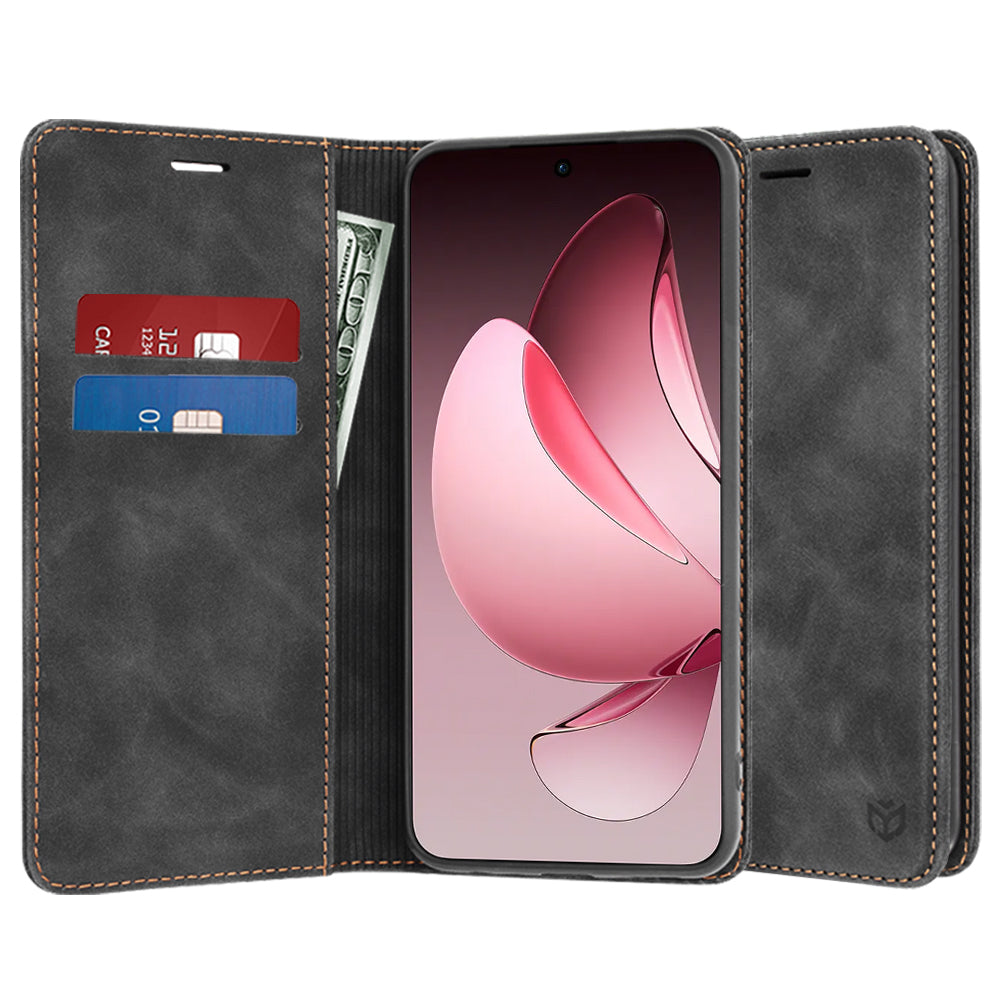 Deksel til Oppo Reno13 Pro, Techsuit, Confy, Svart