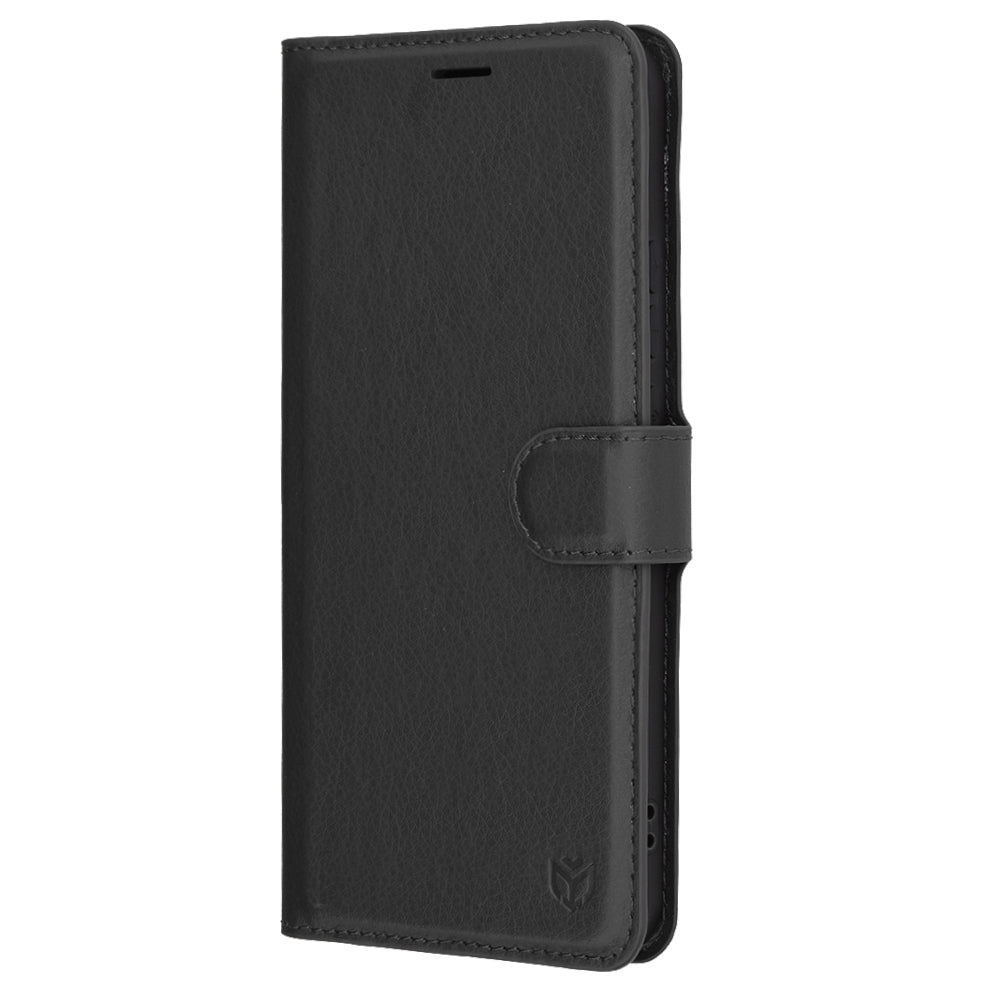 Deksel for Oppo Reno13 Pro, Techsuit, Leather Folio, Svart