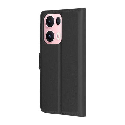 Deksel for Oppo Reno13 Pro, Techsuit, Leather Folio, Svart