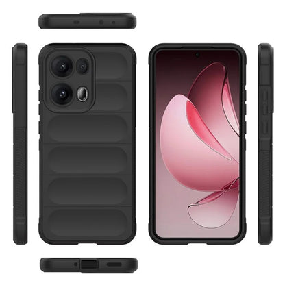 Deksel for Oppo Reno13 Pro, Techsuit, Magic Shield, Svart