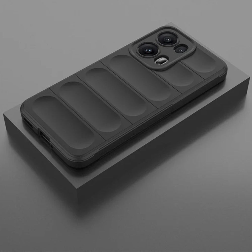 Deksel for Oppo Reno13 Pro, Techsuit, Magic Shield, Svart
