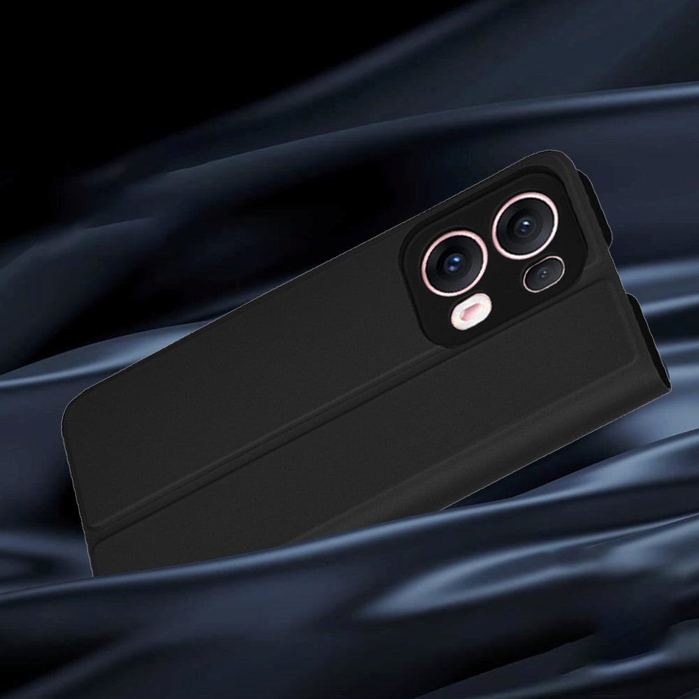 Deksel til Oppo Reno13 Pro, Techsuit, Magskin Book, svart
