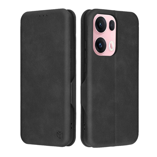 Deksel til Oppo Reno13 Pro, Techsuit, Safe Wallet Plus, svart