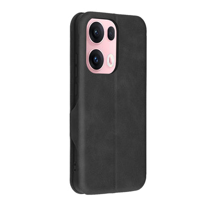Deksel til Oppo Reno13 Pro, Techsuit, Safe Wallet Plus, svart