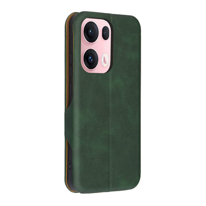 Deksel til Oppo Reno13 Pro, Techsuit, Safe Wallet Plus, Grønn