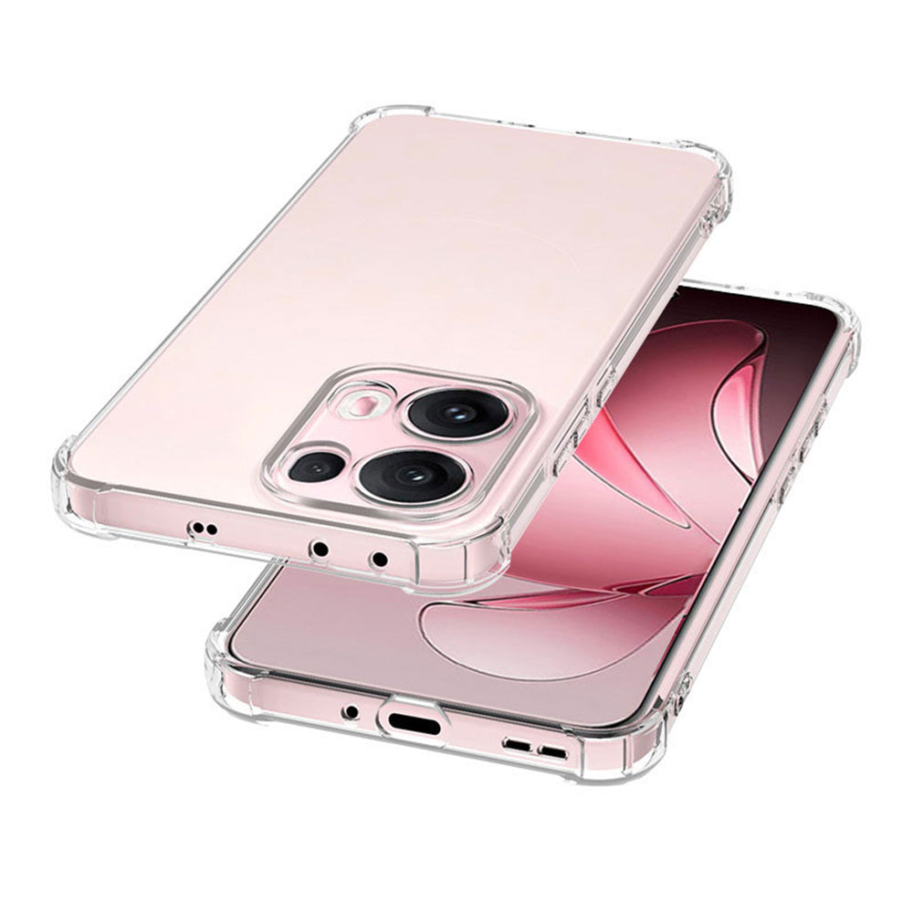 Deksel for Oppo Reno13 Pro, Techsuit, støtsikker klar, transparent