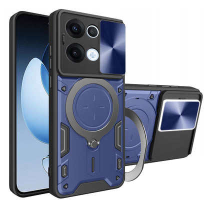Deksel til Oppo Reno13, Techsuit, CamGuard Pro, Blå