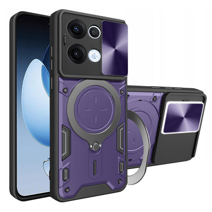 Deksel til Oppo Reno13, Techsuit, CamGuard Pro, Lilla