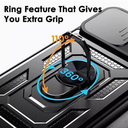 Deksel til Oppo Reno13, Techsuit, CamShield, Svart