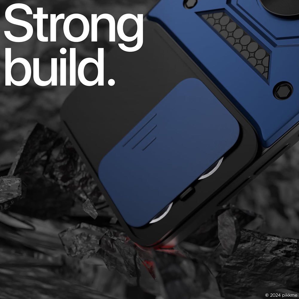 Deksel til Oppo Reno13, Techsuit, CamShield, Rosa