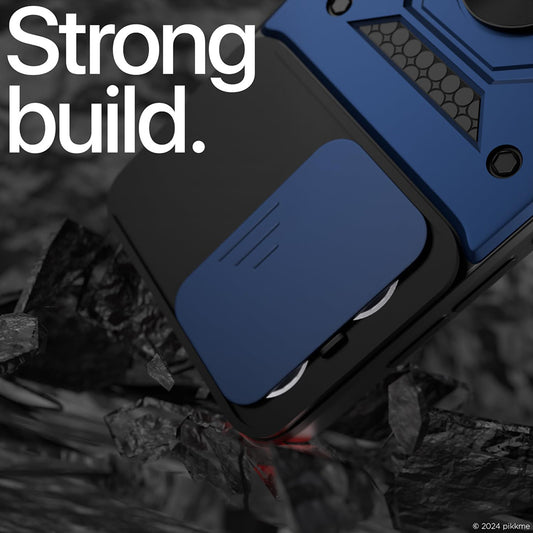 Deksel til Oppo Reno13, Techsuit, CamShield, Rosa