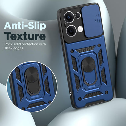 Deksel til Oppo Reno13, Techsuit, CamShield, Grønn