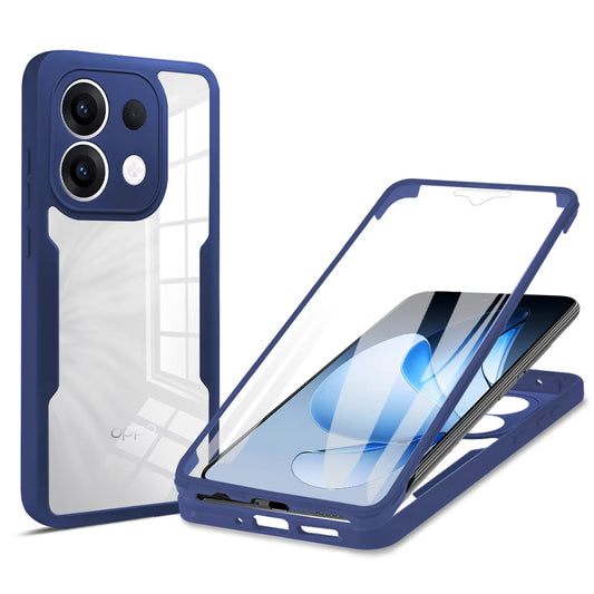 Deksel for Oppo Reno13, Techsuit, ColorVerse 360, Blå