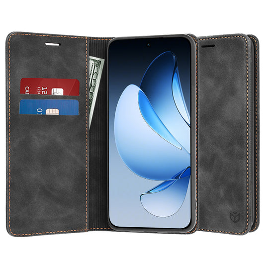 Deksel til Oppo Reno13, Techsuit, Confy, Svart