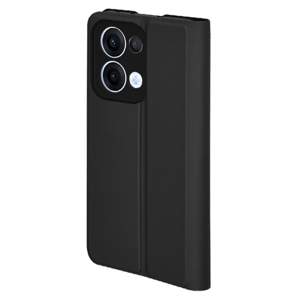 Deksel til Oppo Reno13, Techsuit, Magskin Book, Svart