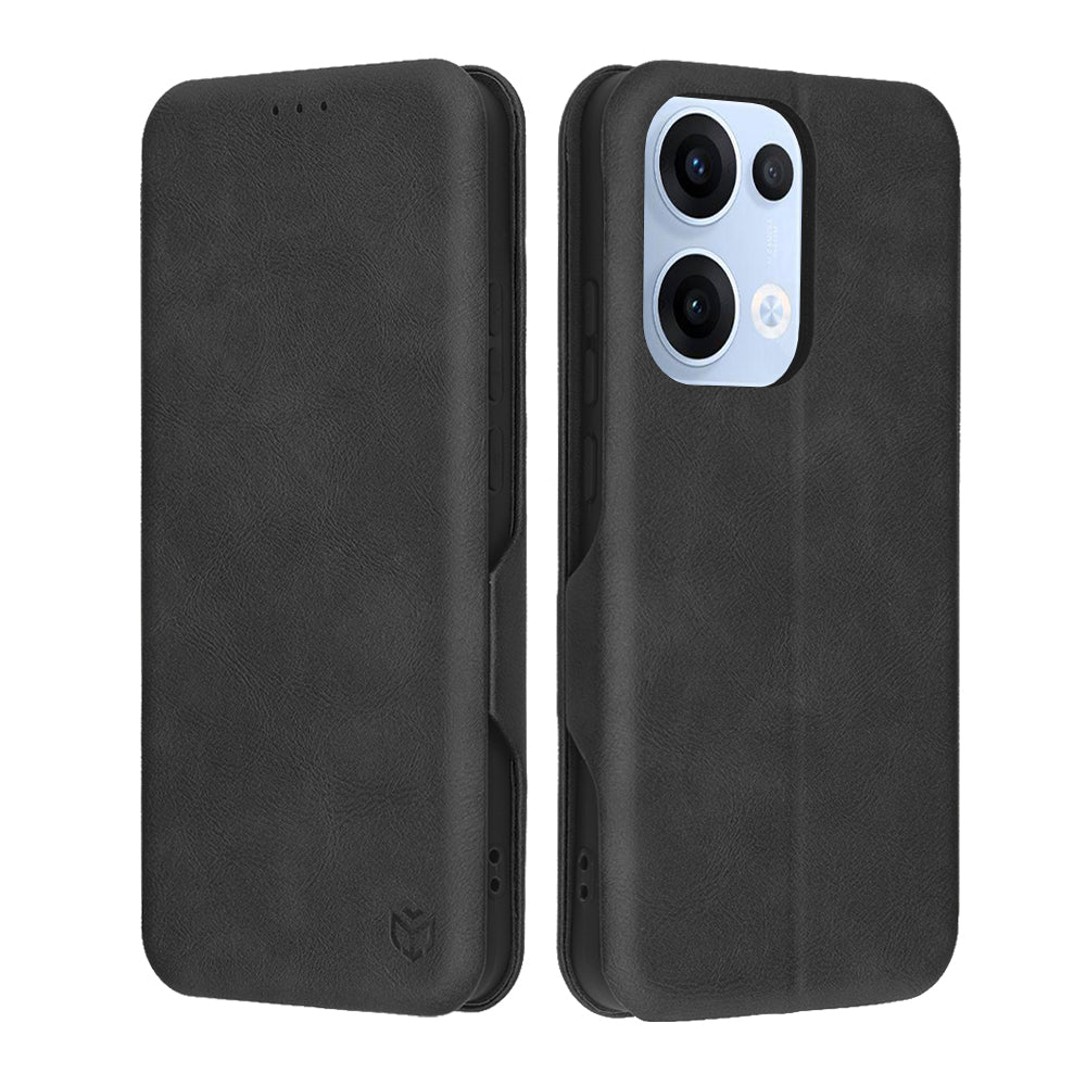 Deksel til Oppo Reno13, Techsuit, Safe Wallet Plus, Svart